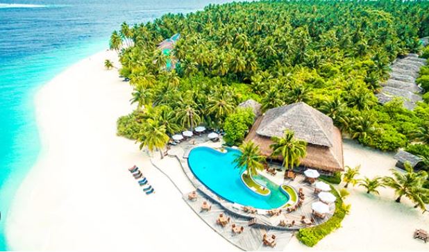 Atollo di Fafuu arcipelago delle Maldive 