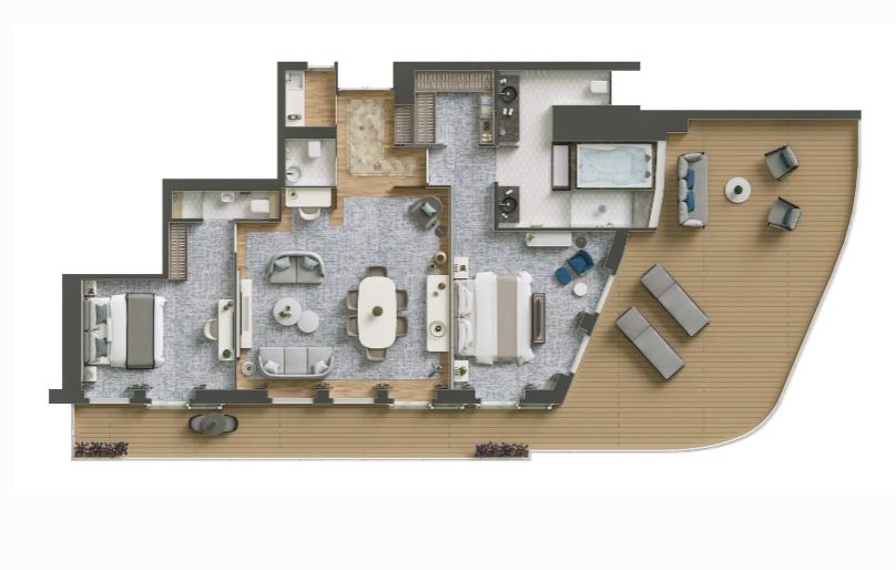 owner suite plan