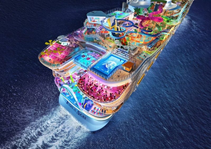 Icon of the Seas la nave da crociera pi+ grande al mondo
