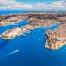 ingresso porto isola storia di malta