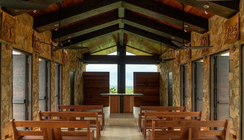 La cappella del Nekupe resort in Nicaragua per celebrare un matrimonio