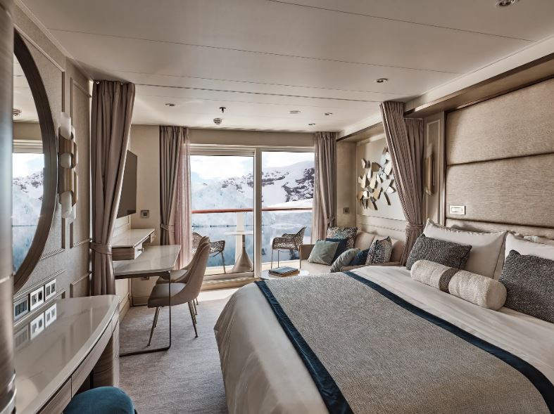 le nuove veranda suite a bordo della Silversea