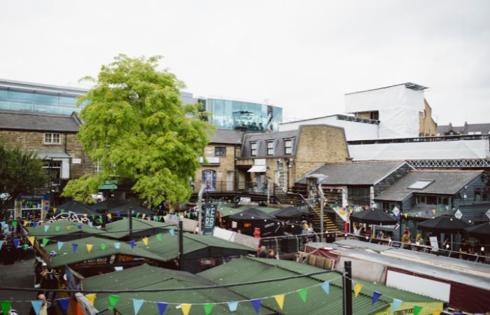 Camden Market street food a Londra