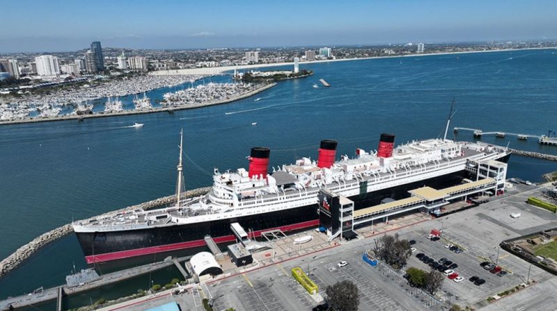 Vacanze in California la Queen Mary oggi nel porto di Long Beach