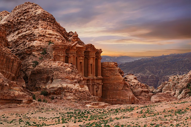 Petra Giordania patrimonio Unesco