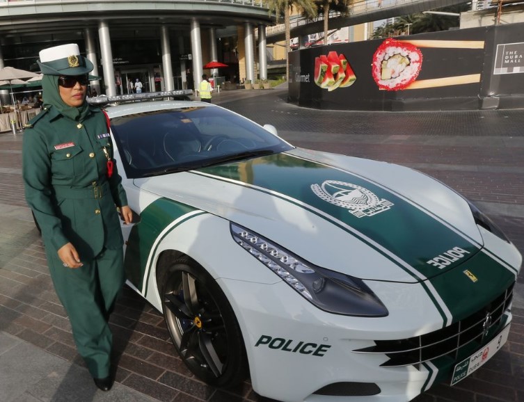 Sicurezza a Dubai la Polizia