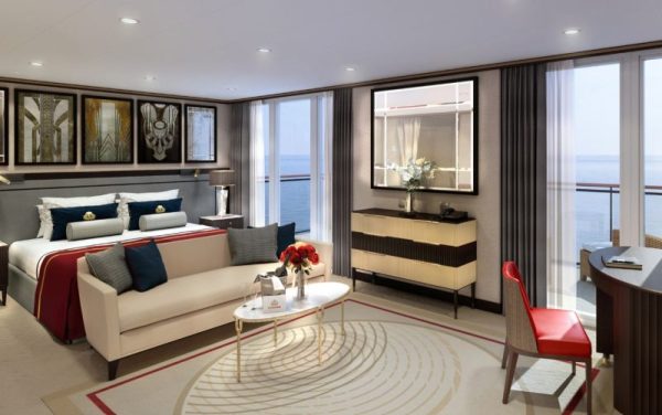 le lussuose cabine della QM2