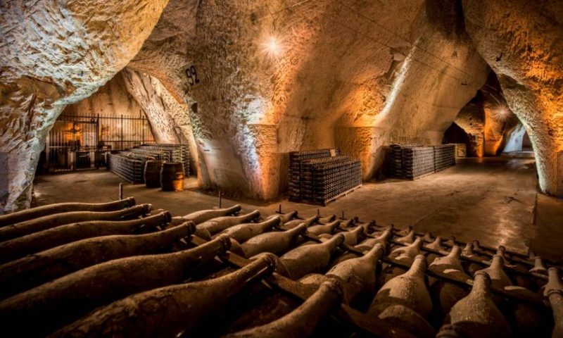 Moet Chandon le cantine sotteranee