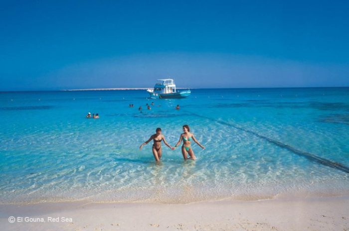lo stupendo mare di El Gouna