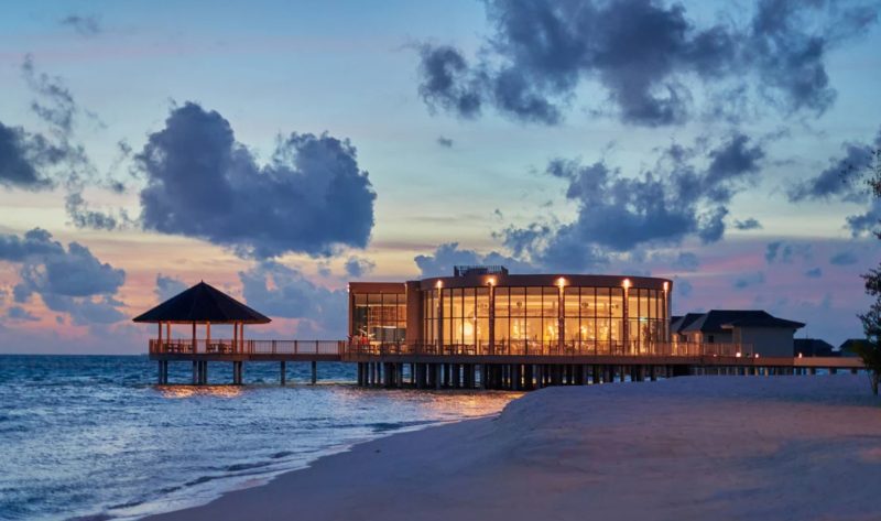 I ristoranti a Le Meridien Maldives & Spa sono spettacolari