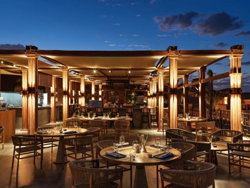 il ristorante di The Chedi El Gouna resort Mar Rosso