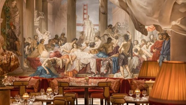 il provocatorio ristorante Bacchanalia a Londra