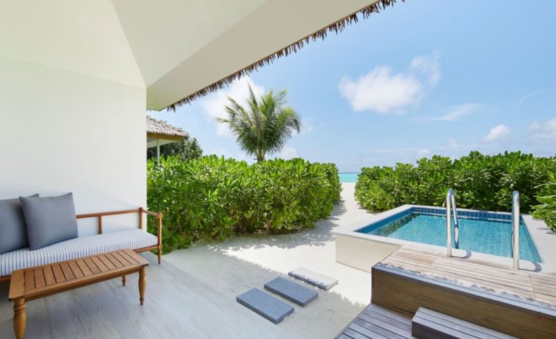 ville con giardino e piscina per famiglie con bambini a Le Meridien Maldives