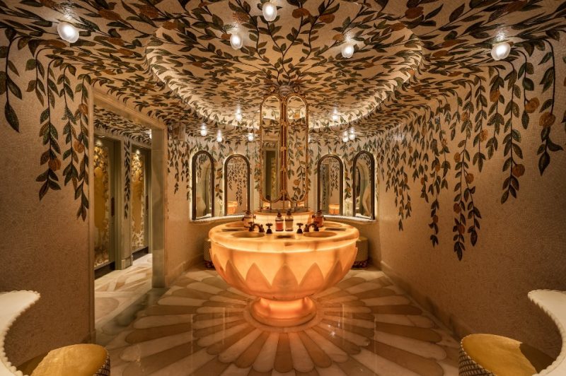 Il bagno delle signore al Bacchanalia di Londra ristorante