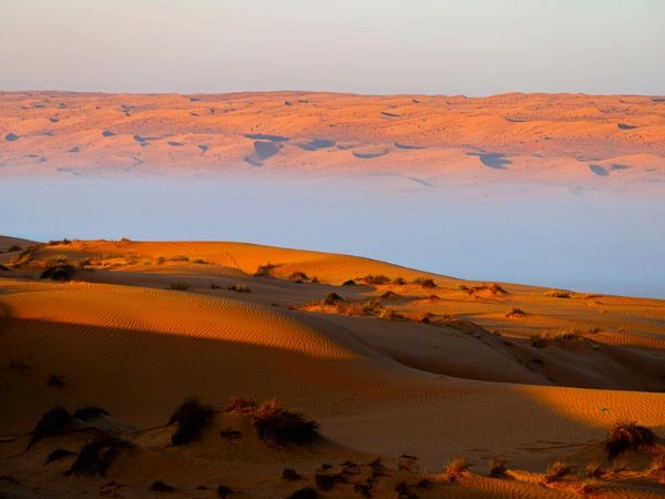 Trascorrere notti in un campo privato tra le dune di Sharqiya Sands