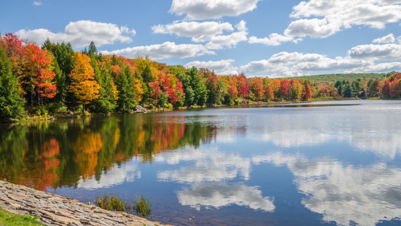 Gli USA in treno l'East Broad Top Railroad per ammirare il foliage
