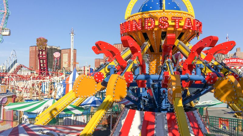 Coney Island a New York per far divertire i bambini