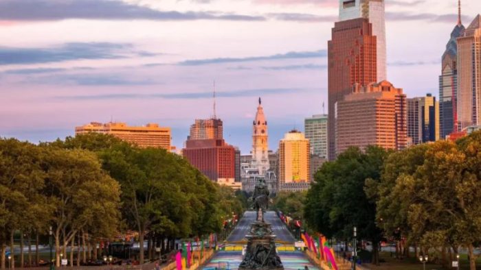 Filadelfia Philadelphia skyline