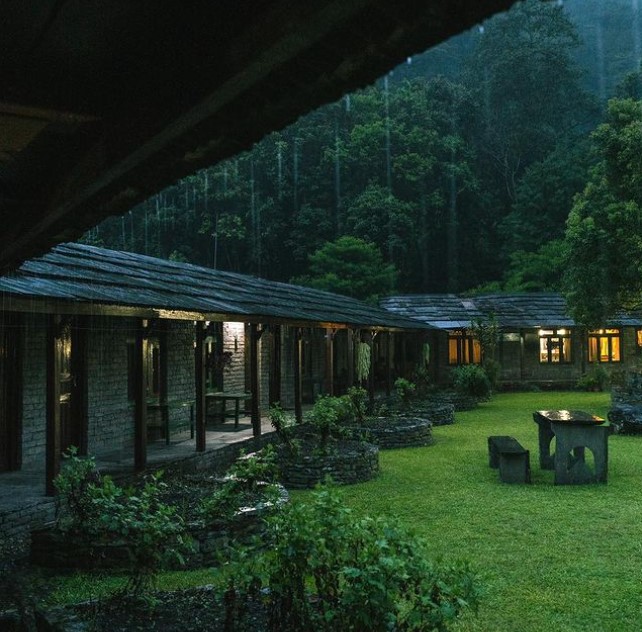 mountain lodge Nepal