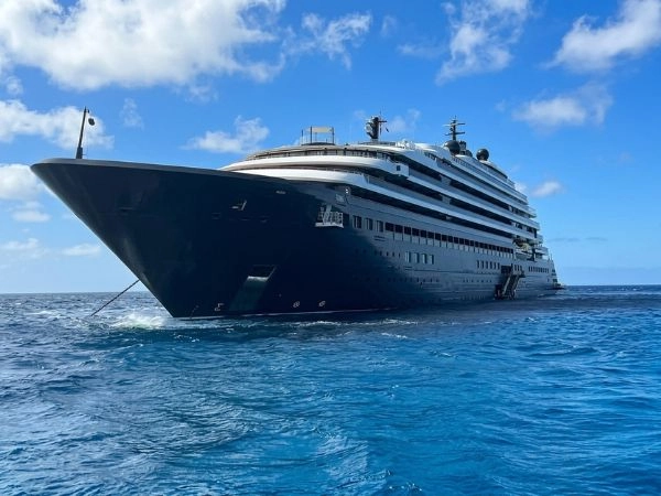 Evrima è la prima nave da crociera della Ritz-Carlton Yacht Collection