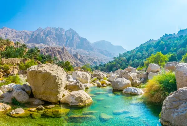wadi in Oman