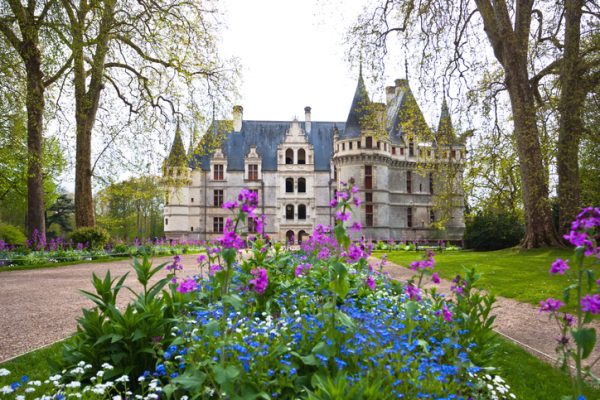 Azay-le-Rideau-castelli-della-loira-francia-