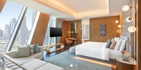 Stanza-di-lusso-al-Mandarin-Oriental-downtown-di-Dubai