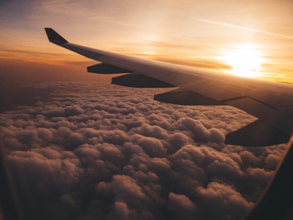 aeroplano in volo