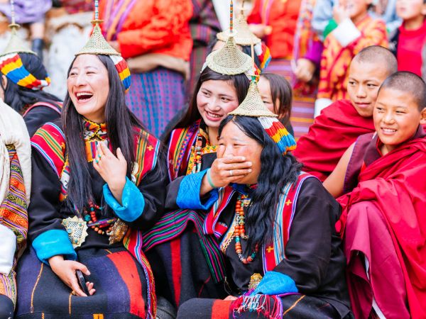 I vestiti tradizionali del Bhutan.