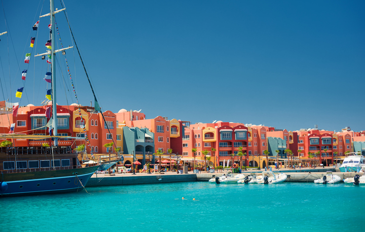 Una marina di Hurgada
